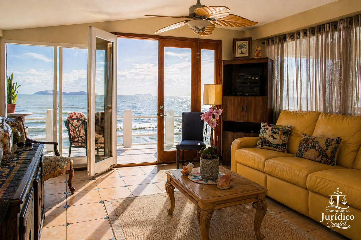Oceanfront panorama